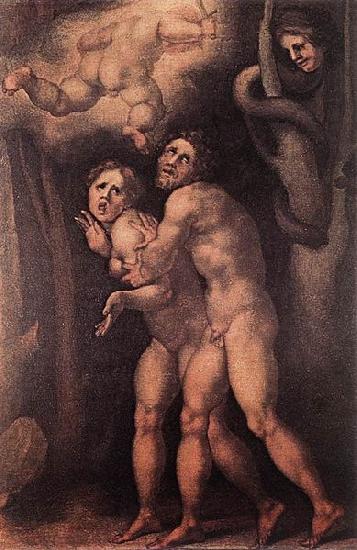 Jacopo Pontormo The Expulsion from Earthly Paradise